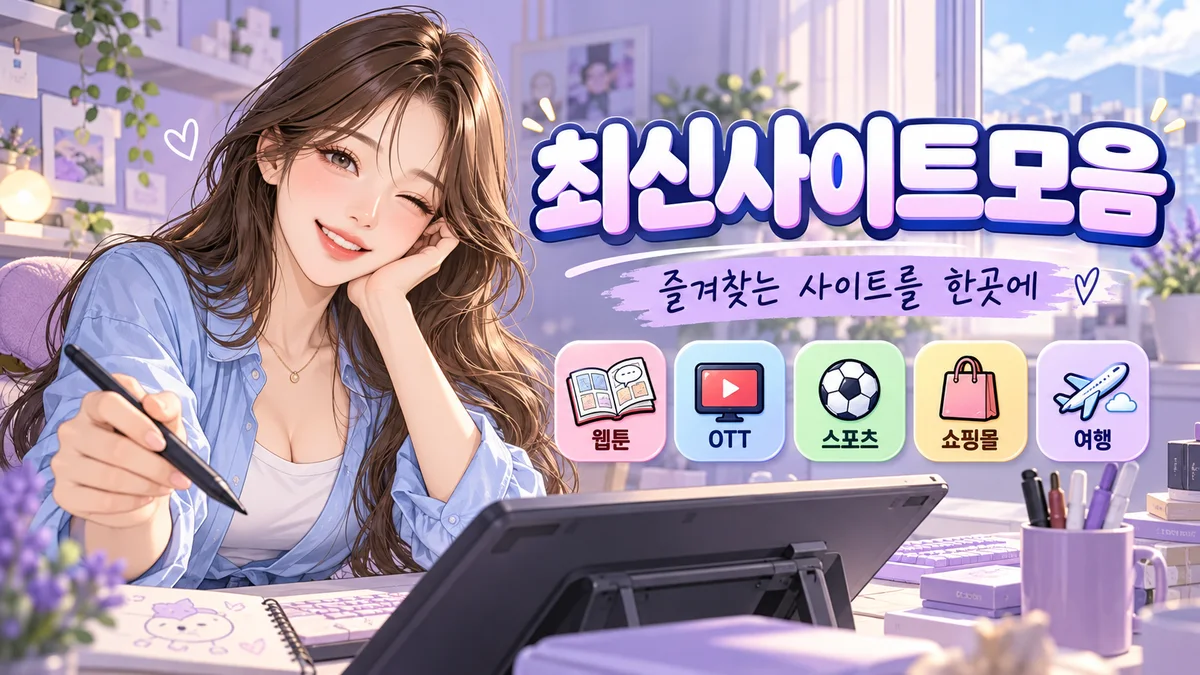 주소모아 분야별 공식 주소 바로가기 안내 배너