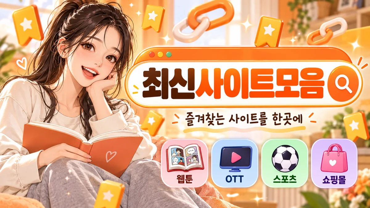 주소모아 즐겨찾기 활용 안내 배너
